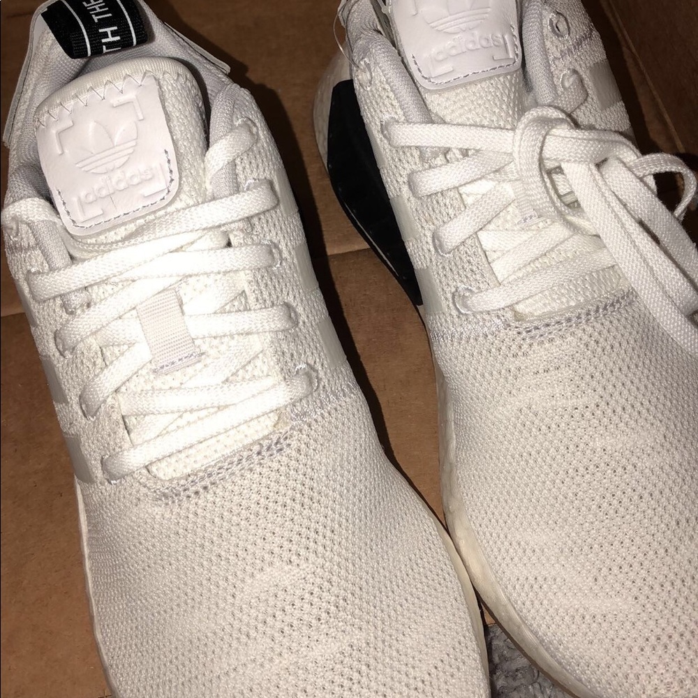 BRAND NEW: White NMD’s Ladies Size: 6 1/2